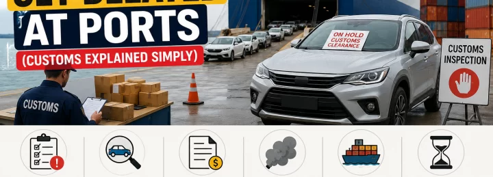 Why Some Cars Get Delayed at Ports (Customs Explained Simply)