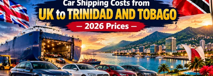 Car Shipping Costs from UK to Trinidad and Tobago — 2026 Prices