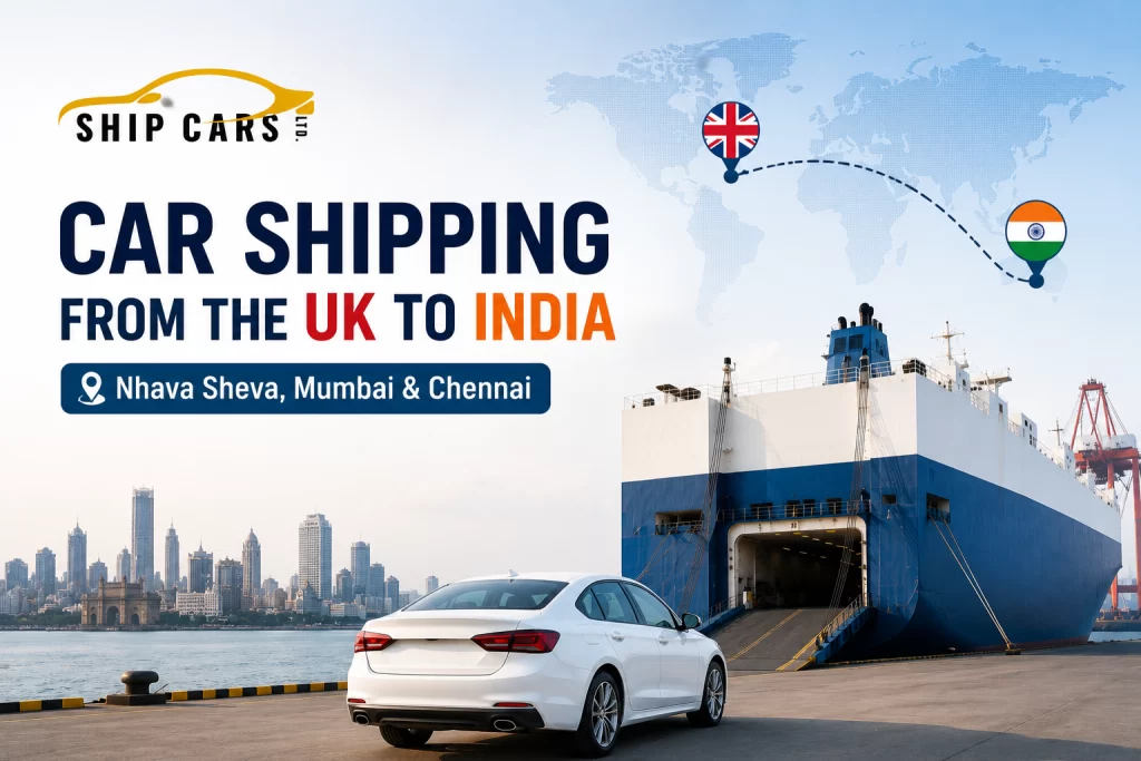 Car Shipping from the UK to India — Nhava Sheva, Mumbai & Chennai