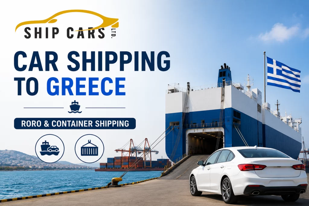 Car Shipping to Greece - RORO & Container Shipping