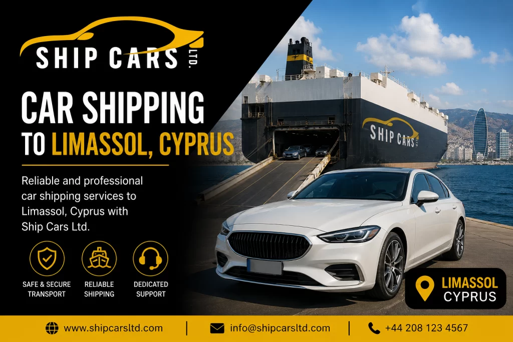 Car Shipping to Limassol, Cyprus | RORO & Container Services