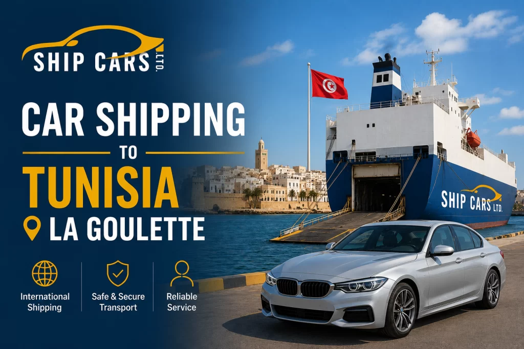 Car shipping from the UK to La Goulette, Tunisia — RoRo and container services via the Port of La Goulette
