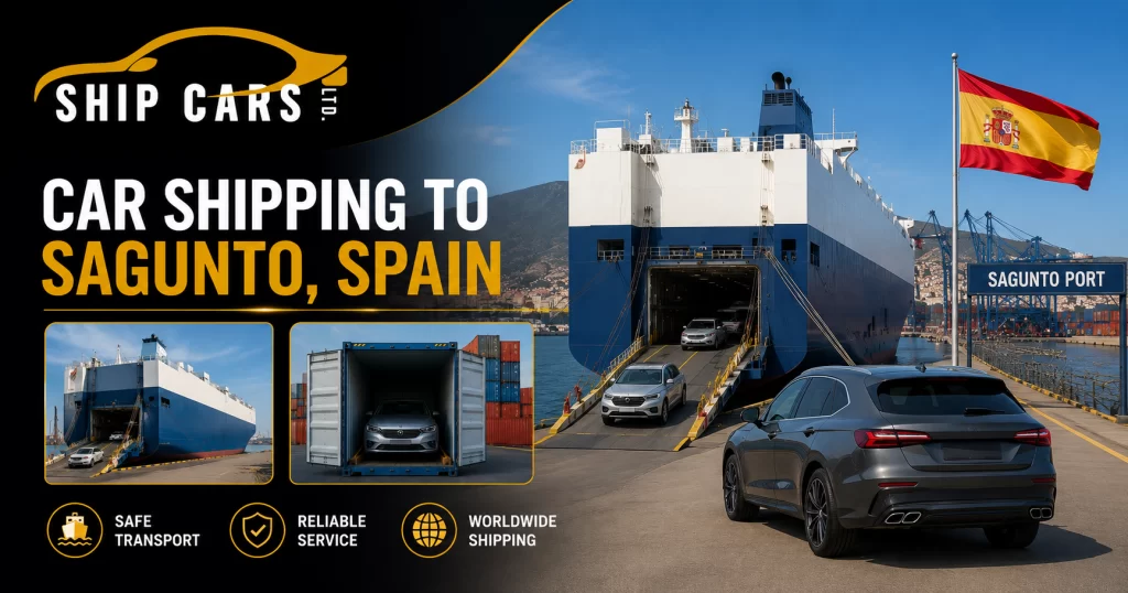 Car shipping from the UK to Sagunto, Spain — Port of Sagunto RoRo and container services