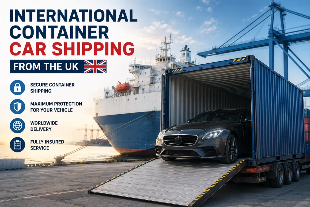 Container Car Shipping from the UK FCL & LCL