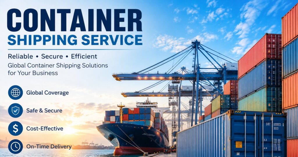 International container car shipping from the UK — dedicated and shared container services from Felixstowe, Southampton and Tilbury