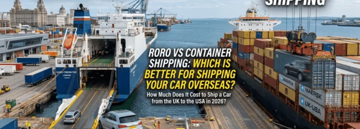 RoRo vs Container Shipping: Which Is Better for Shipping Your Car Overseas?