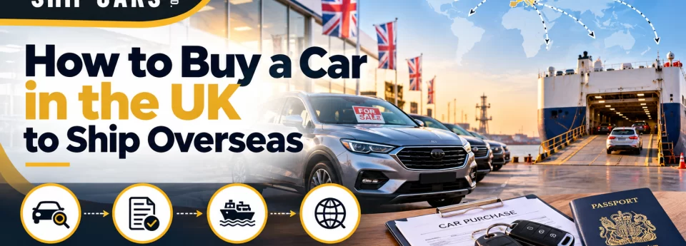 How to Buy a Car in the UK to Ship Overseas