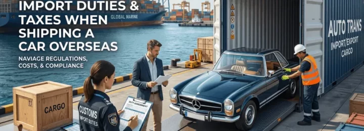 Complete Guide to Import Duties & Taxes When Shipping a Car Overseas