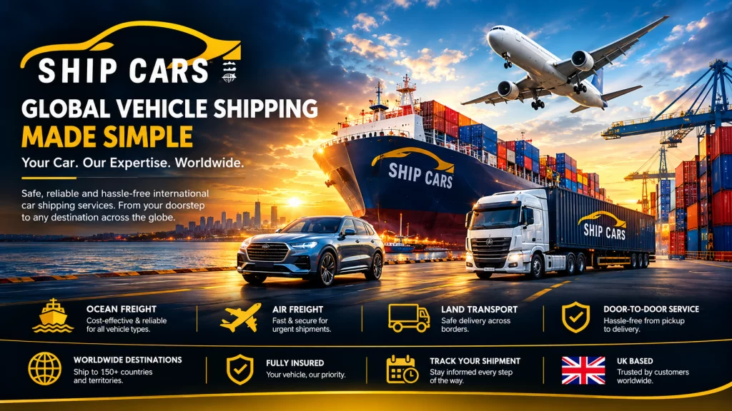 Ship Cars Ltd: Global Vehicle Shipping from UK