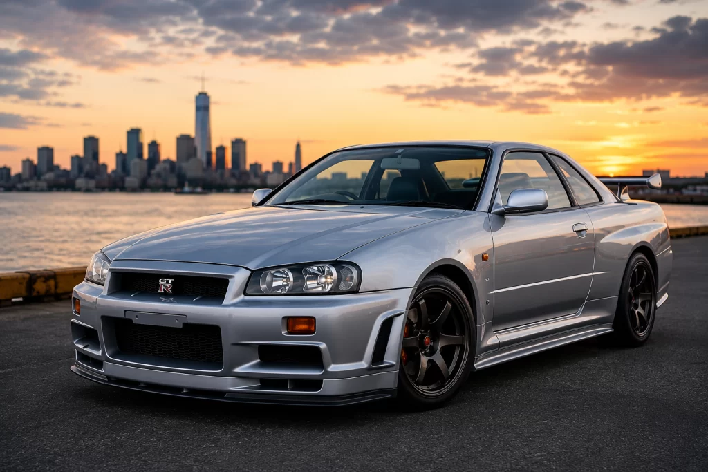 Shipping A 1999 Nissan Skyline GTR R34 To The USA