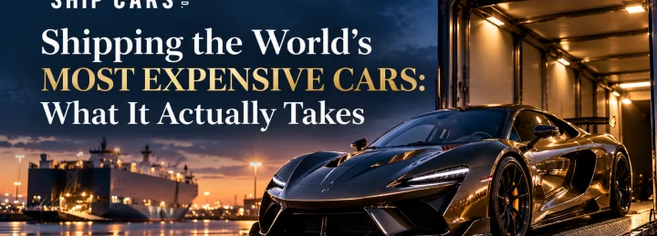 Shipping the World’s Most Expensive Cars: What It Actually Takes