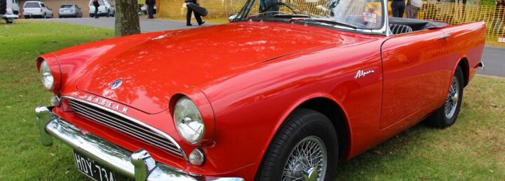 Classic Car Shipping to Australia: 1967 Sunbeam Alpine