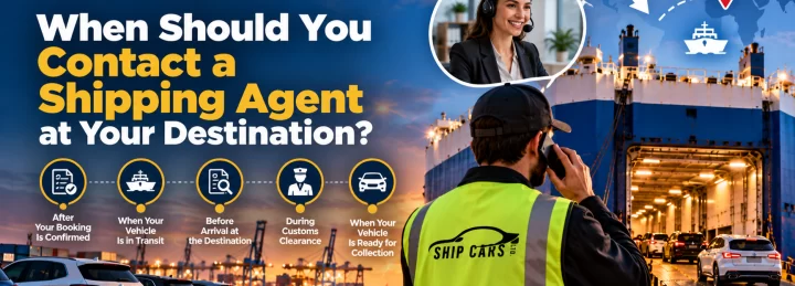 When Should You Contact a Shipping Agent at Your Destination?