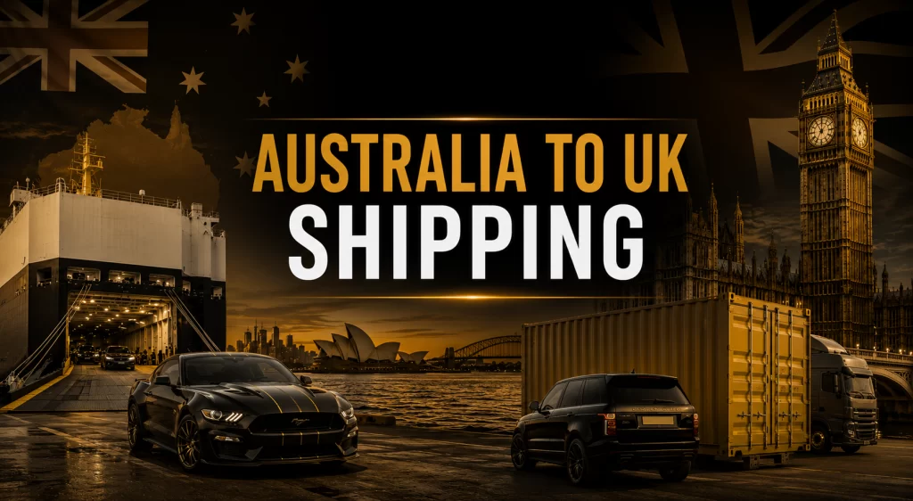 australia to uk shipping