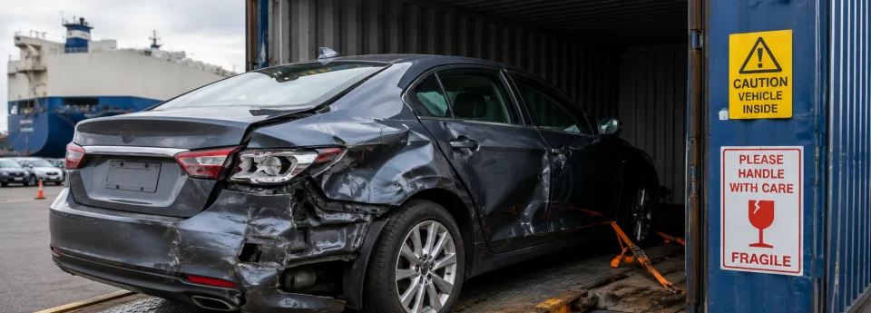 car damage during shipping