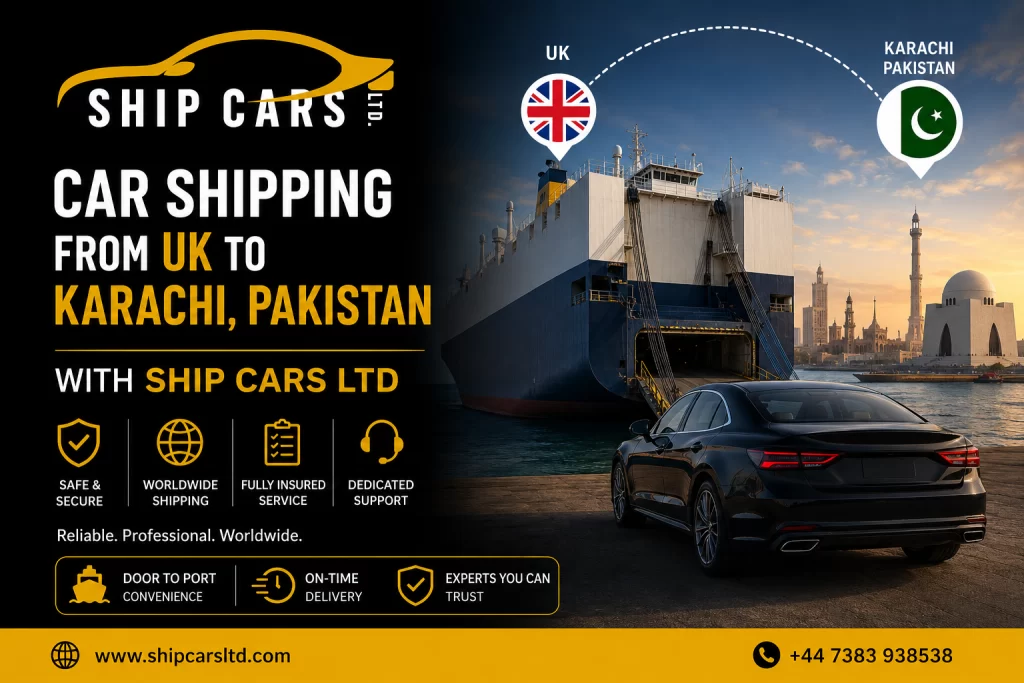 Car shipping to Karachi | Shipping UK to Pakistan