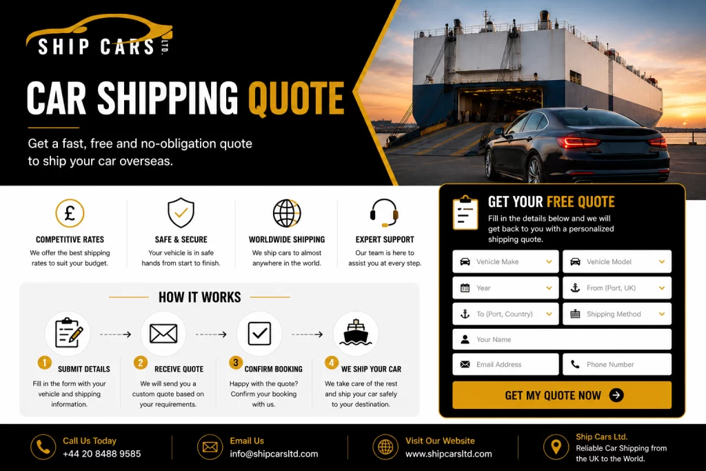 car shipping quote