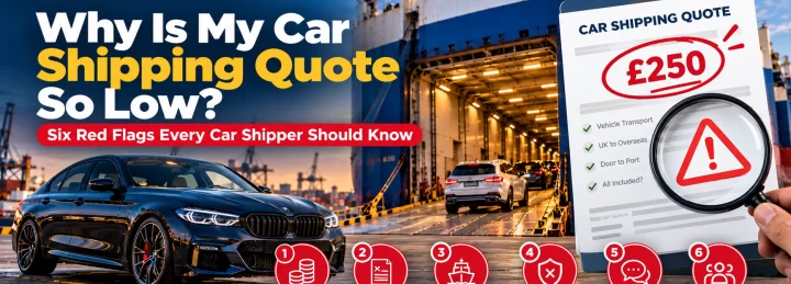 Why Is My Car Shipping Quote So Low? Six Red Flags Every Car Shipper Should Know