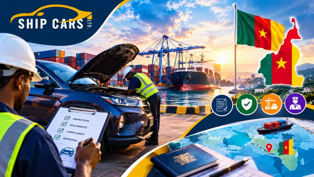 car shipping to Cameroon ( Douala)
