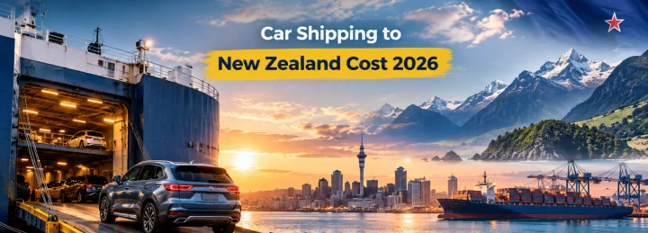 Car Shipping to New Zealand Cost 2026: UK to Auckland & Wellington Prices