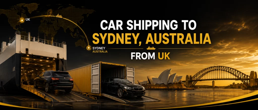  Car shipping from the UK to Sydney, Australia — vessel arriving at Port Botany, Sydney's primary vehicle import terminal 