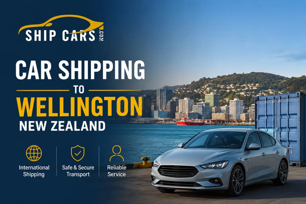 Car Shipping From UK to Wellington, New Zealand