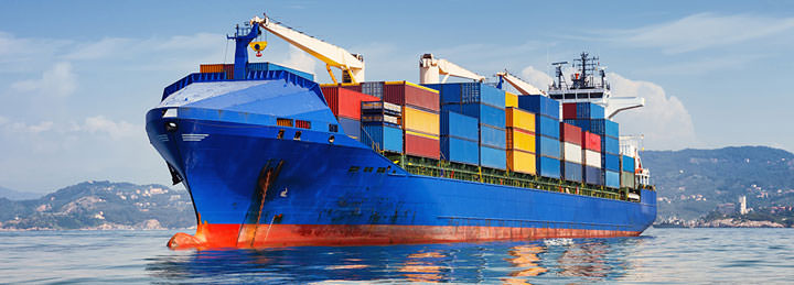 Container shipping cars to New-York