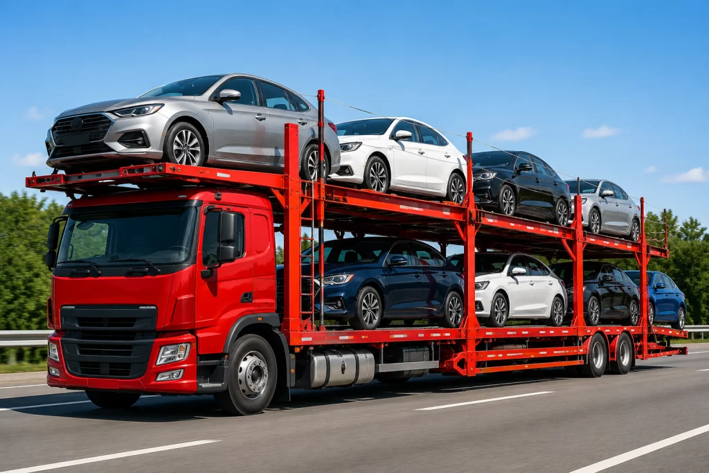 dedicated transporter to spain by road from uk