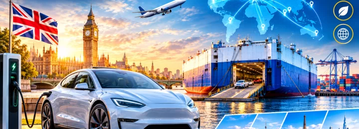 Can You Ship an Electric Car Overseas from the UK in 2026?