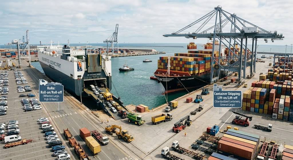 RORO & Container shippig