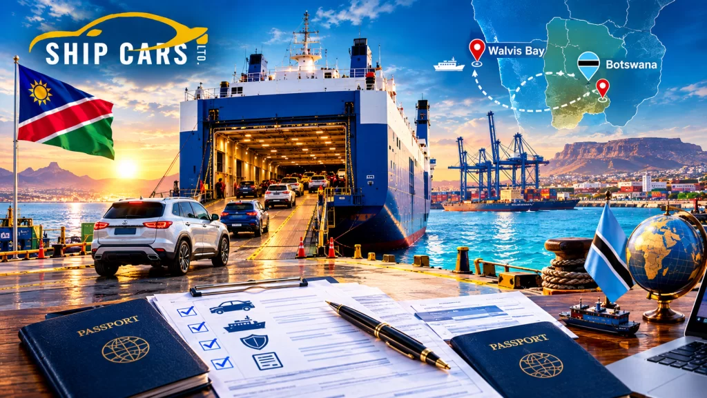 rules for shipping from UK to botswana