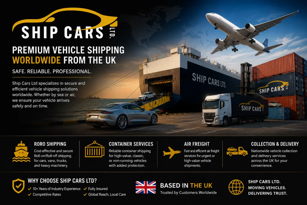 ship cars ltd a car shipping company in uk