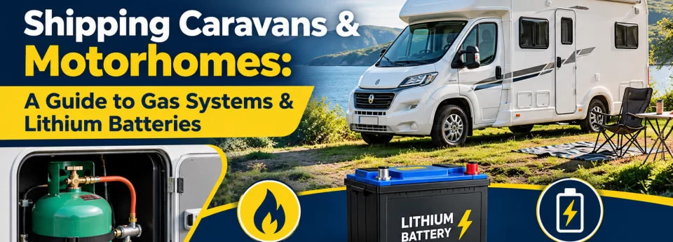 Shipping a Caravan or Motorhome from the UK: IMDG Compliance Guide for Gas Systems and Lithium Batteries