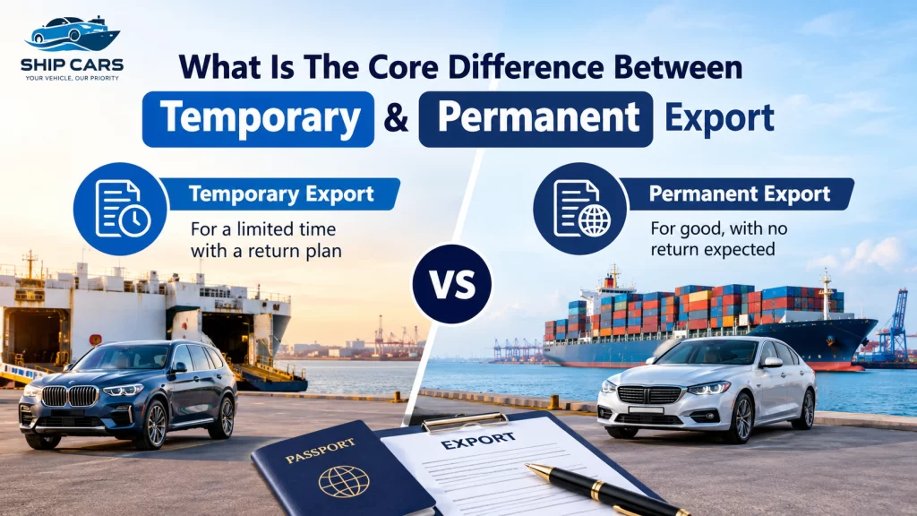 Temporary vs Permanent Car Export from the UK: Full Guide 2026 | ShipCars