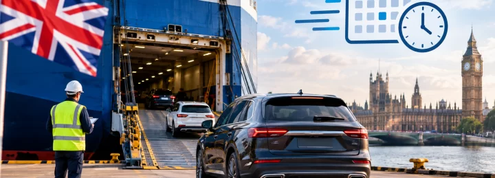 How Long Does It Take to Ship a Car from the UK? Real 2026 Transit Times by Destination